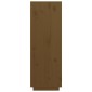 vidaXL Ντουλάπι Ψηλό Καφέ Μέλι 89x40x116,5 εκ. από Μασίφ Ξύλο Πεύκου