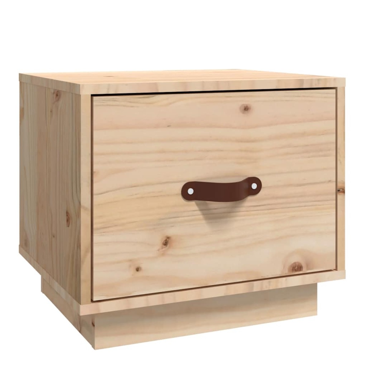 vidaXL Κομοδίνο 40 x 34 x 35 εκ. από Μασίφ Ξύλο Πεύκου