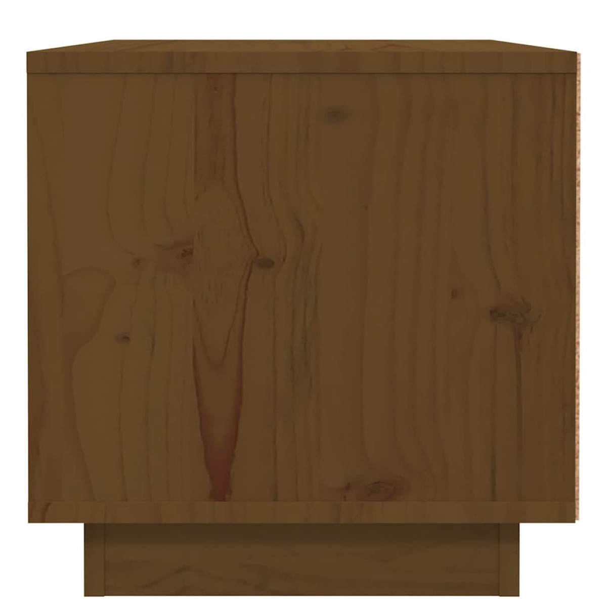 vidaXL Κομοδίνα 2 τεμ. Καφέ Μελί 40 x 34 x 35 εκ. Μασίφ Ξύλο Πεύκου
