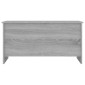 vidaXL Τραπεζάκι Σαλονιού Γκρι Sonoma 102x55,5x52,5 εκ. Επεξεργ. Ξύλο