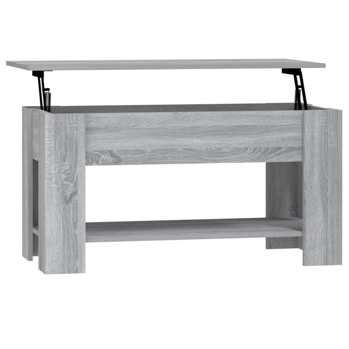 vidaXL Τραπεζάκι Σαλονιού Γκρι Sonoma 101x49x52 εκ. Επεξεργασμένο Ξύλο