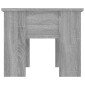 vidaXL Τραπεζάκι Σαλονιού Γκρι Sonoma 79x49x41 εκ. Επεξεργασμένο Ξύλο
