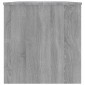 vidaXL Τραπεζάκι Σαλονιού Γκρι Sonoma102x50x52,5 εκ.Επεξεργασμένο Ξύλο