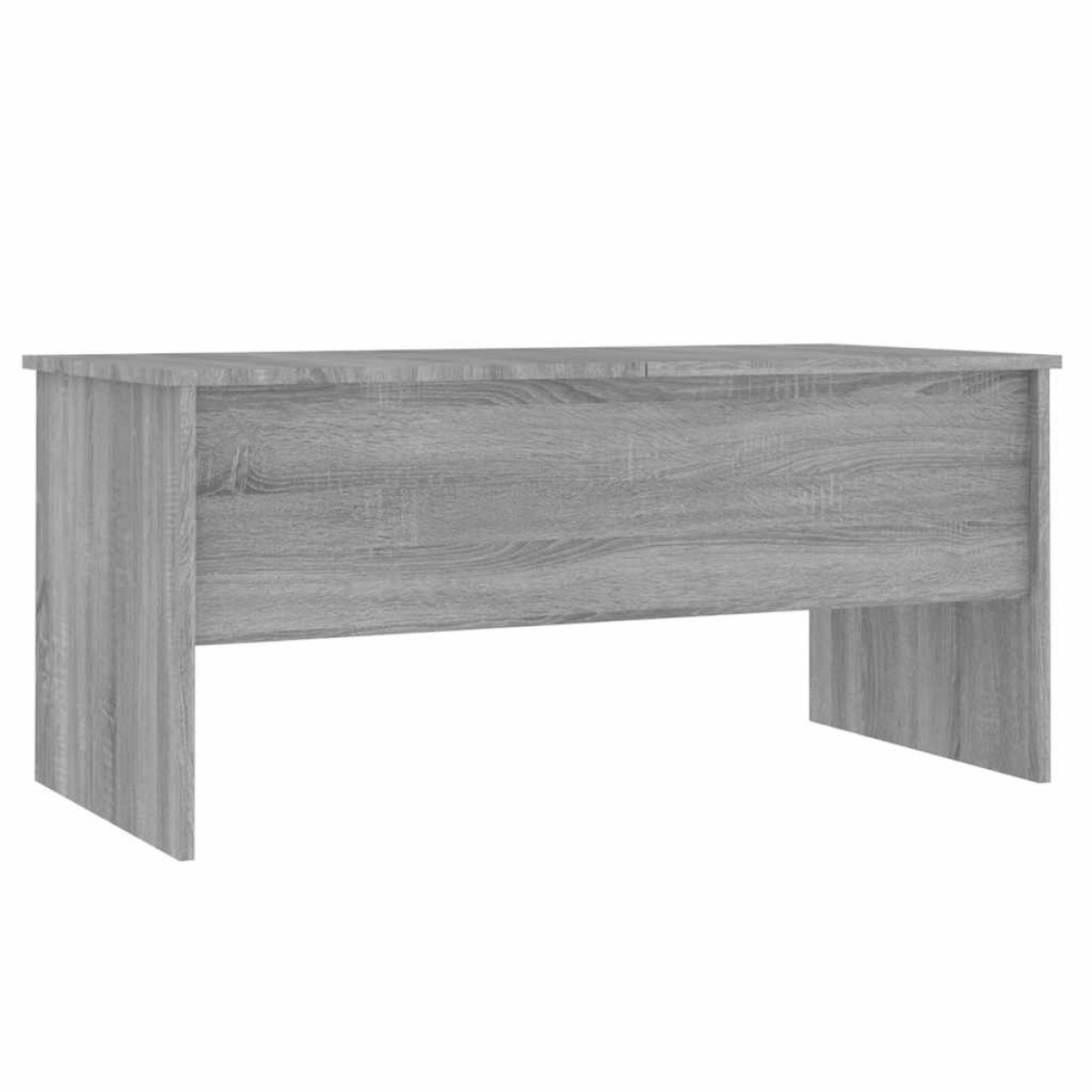 vidaXL Τραπεζάκι Σαλονιού ΓκριSonoma102x50,5x46,5εκ.Επεξεργασμένο Ξύλο