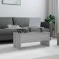 vidaXL Τραπεζάκι Σαλονιού ΓκριSonoma102x50,5x46,5εκ.Επεξεργασμένο Ξύλο
