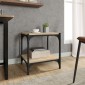 vidaXL Έπιπλο Τηλεόρασης Sonoma Δρυς 40x33x41 εκ. Επεξ. Ξύλο & Ατσάλι