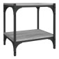vidaXL Έπιπλο Τηλεόρασης Γκρι Sonoma 40x33x41 εκ. Επεξ. Ξύλο & Ατσάλι