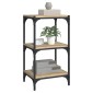 vidaXL Βιβλιοθήκη Sonoma Δρυς 40x33x70,5 εκ. Επεξεργ. Ξύλο & Ατσάλι