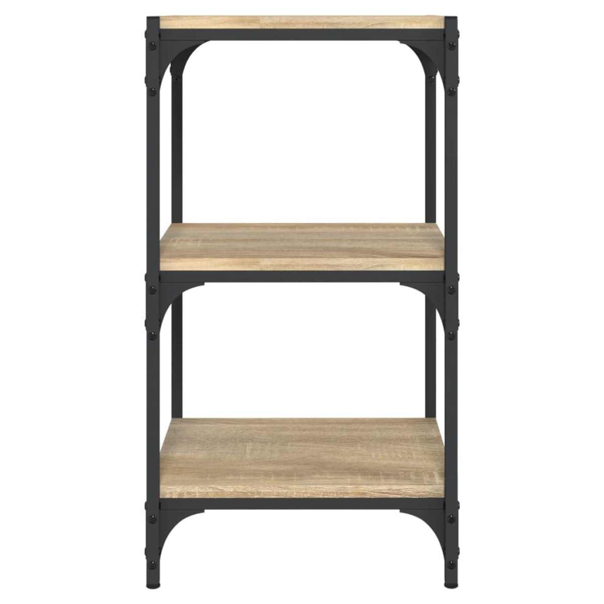 vidaXL Βιβλιοθήκη Sonoma Δρυς 40x33x70,5 εκ. Επεξεργ. Ξύλο & Ατσάλι