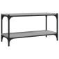 vidaXL Έπιπλο Τηλεόρασης Γκρι Sonoma 80x33x41 εκ. Επεξ. Ξύλο & Ατσάλι