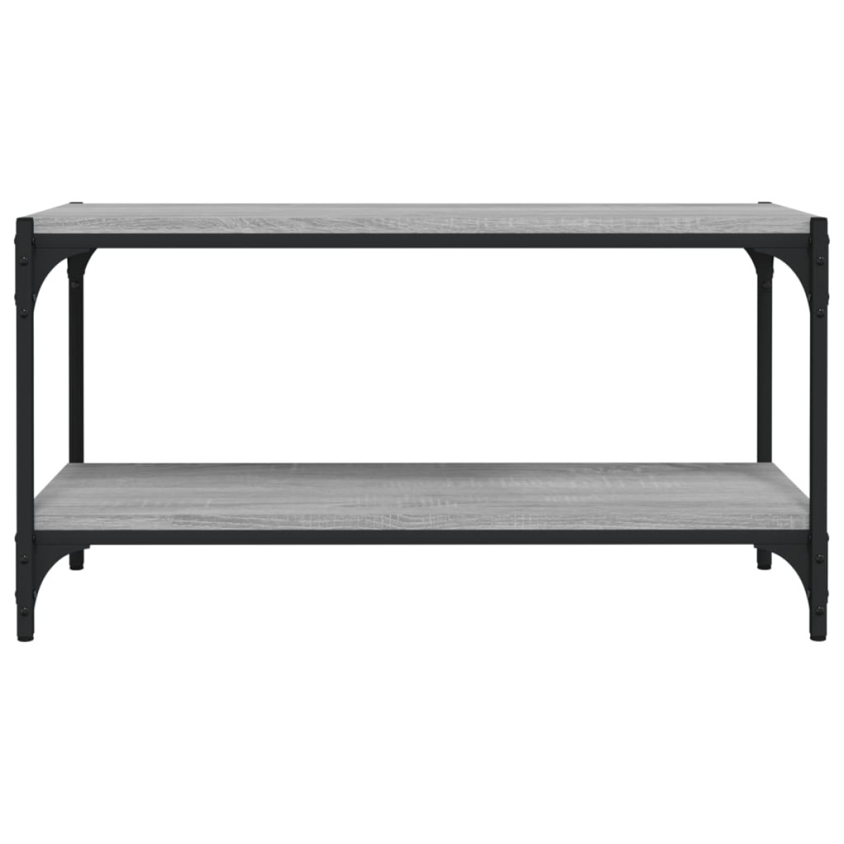 vidaXL Έπιπλο Τηλεόρασης Γκρι Sonoma 80x33x41 εκ. Επεξ. Ξύλο & Ατσάλι