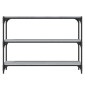 vidaXL Βιβλιοθήκη Γκρι Sonoma 100 x 33 x 70,5 εκ. Επεξ. Ξύλο & Ατσάλι
