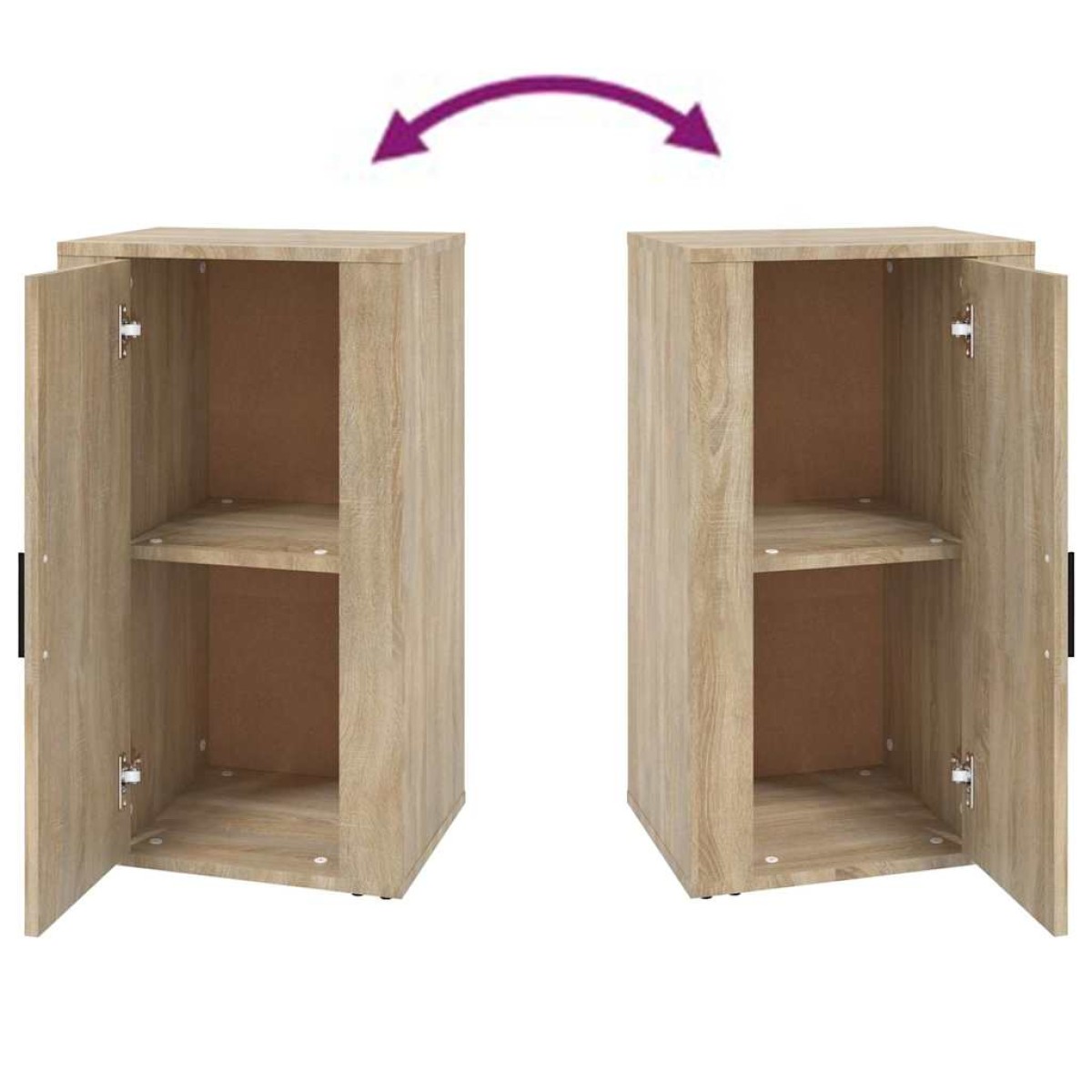 vidaXL Ντουλάπι Sonoma Δρυς 40x33x70 εκ. από Επεξεργασμένο Ξύλο