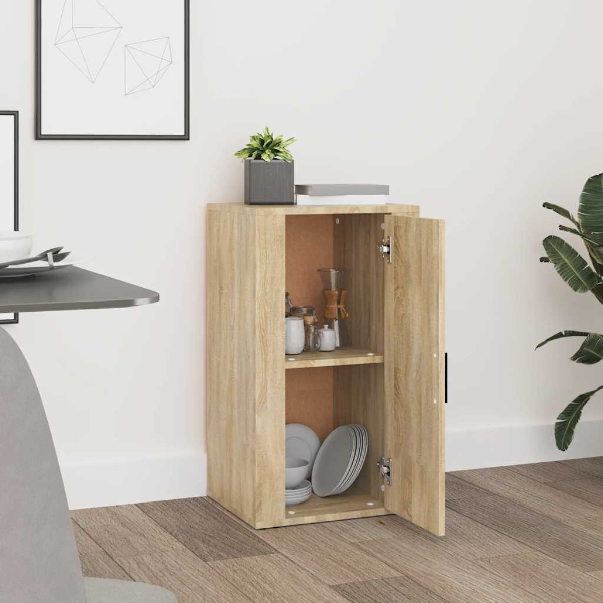 vidaXL Ντουλάπι Sonoma Δρυς 40x33x70 εκ. από Επεξεργασμένο Ξύλο