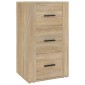 vidaXL Ντουλάπι Sonoma Δρυς 40x33x70 εκ. από Επεξεργασμένο Ξύλο