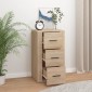 vidaXL Ντουλάπι Sonoma Δρυς 40x33x70 εκ. από Επεξεργασμένο Ξύλο