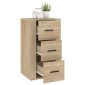 vidaXL Ντουλάπι Sonoma Δρυς 40x33x70 εκ. από Επεξεργασμένο Ξύλο