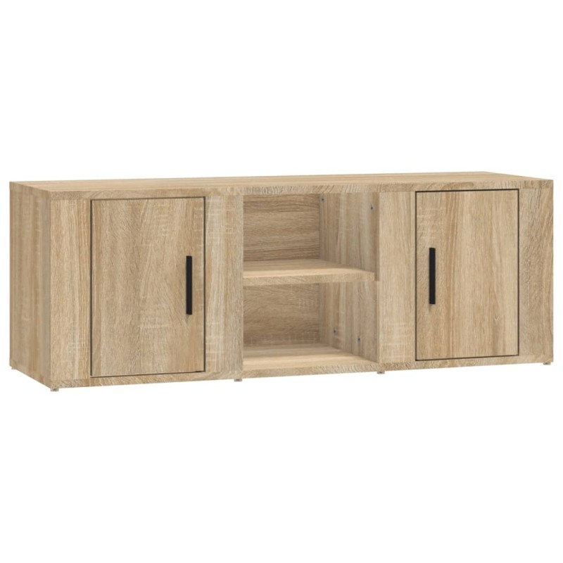 vidaXL Έπιπλο Τηλεόρασης Sonoma Δρυς 100x31,5x35 εκ. Επεξ. Ξύλο