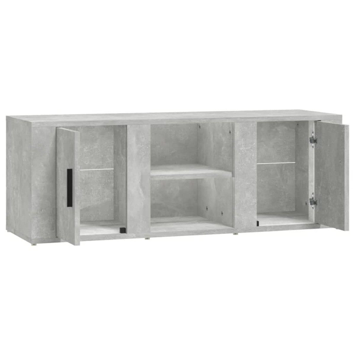 vidaXL Έπιπλο Τηλεόρασης Γκρι Σκυρ. 100x31,5x35 εκ. Επεξ. Ξύλο