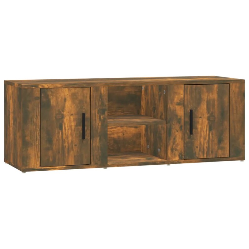 vidaXL Έπιπλο Τηλεόρασης Καπνιστή Δρυς 100x31,5x35 εκ. Επεξ. Ξύλο