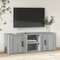 vidaXL Έπιπλο Τηλεόρασης Γκρι Sonoma 100x31,5x35 εκ. από Επεξεργ. Ξύλο