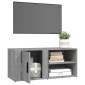vidaXL Έπιπλα Τηλεόρασης 2 τεμ. Γκρι Sonoma 80x31,5x36 εκ. Επεξ. Ξύλο
