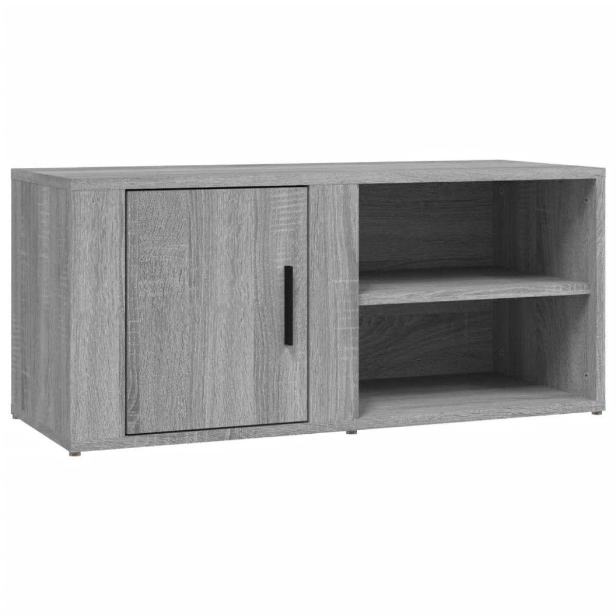 vidaXL Έπιπλα Τηλεόρασης 2 τεμ. Γκρι Sonoma 80x31,5x36 εκ. Επεξ. Ξύλο