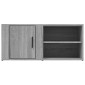 vidaXL Έπιπλα Τηλεόρασης 2 τεμ. Γκρι Sonoma 80x31,5x36 εκ. Επεξ. Ξύλο