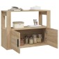 vidaXL Ντουλάπι Sonoma Δρυς 80x30x60 εκ. από Επεξεργασμένο Ξύλο