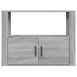 vidaXL Ντουλάπι Γκρι Sonoma 80x30x60 εκ. από Επεξεργασμένο Ξύλο