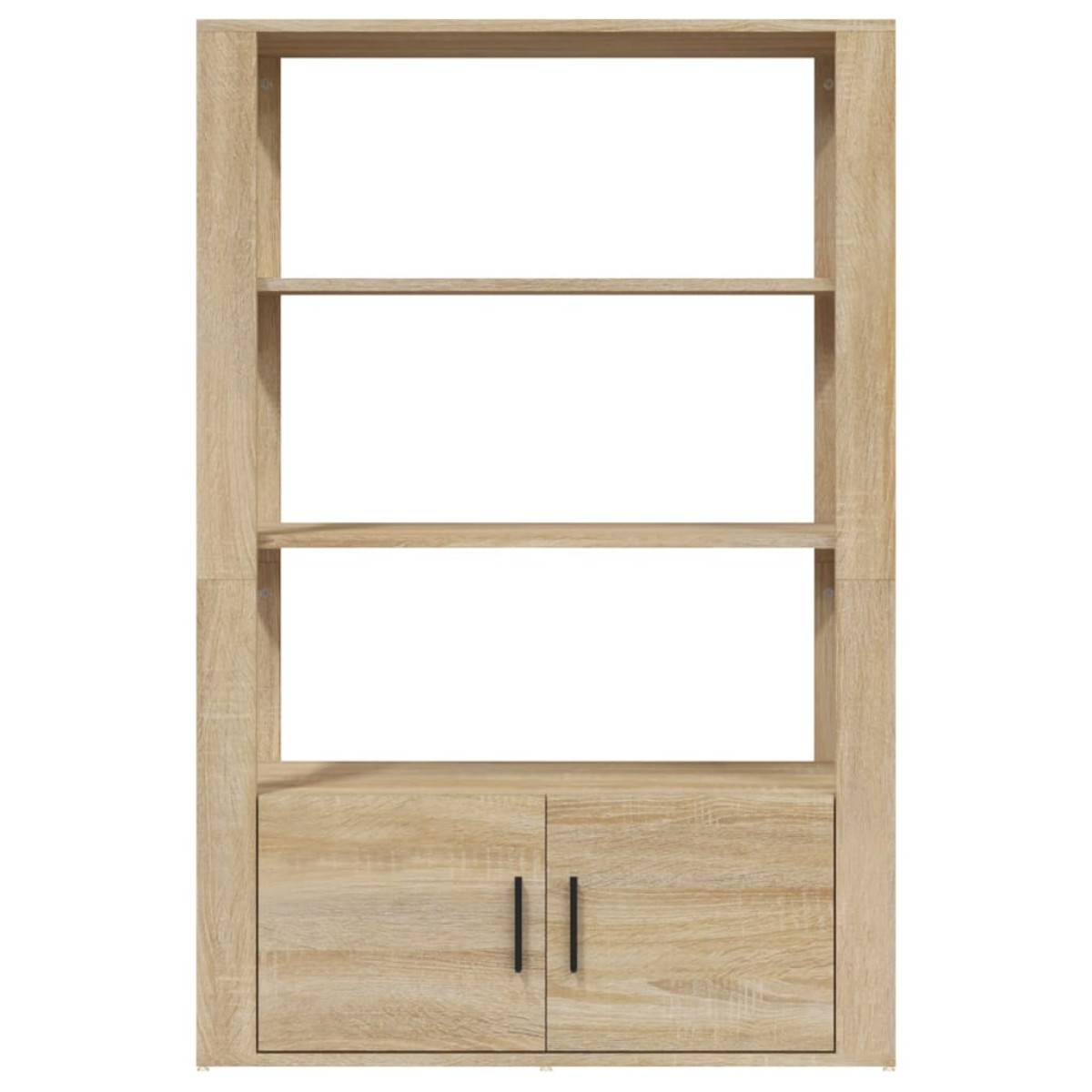vidaXL Ντουλάπι Sonoma Δρυς 80x30x119,5 εκ. από Επεξεργασμένο Ξύλο