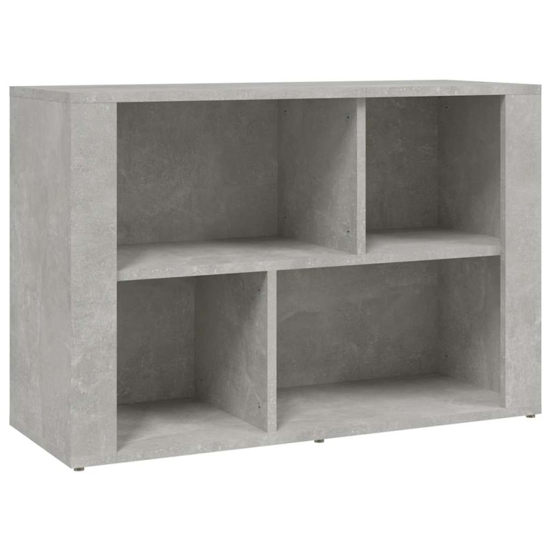 vidaXL Ντουλάπι Γκρι Σκυροδέματος 80x30x54 εκ. Επεξεργασμένο Ξύλο