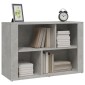 vidaXL Ντουλάπι Γκρι Σκυροδέματος 80x30x54 εκ. Επεξεργασμένο Ξύλο