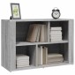 vidaXL Ντουλάπι Γκρι Sonoma 80x30x54 εκ. από Επεξεργασμένο Ξύλο