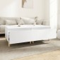 vidaXL Βοηθητικά Τραπέζια 2 τεμ. Λευκά 50x46x35 εκ. Επεξεργασμένο Ξύλο