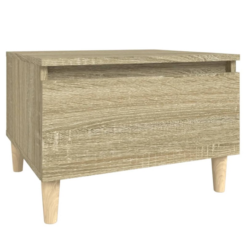 vidaXL Βοηθητικό Τραπέζι Sonoma Δρυς 50x46x35 εκ. Επεξεργασμένο Ξύλο