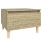 vidaXL Τραπεζάκια Σαλονιού 2 τεμ. Sonoma Δρυς 50x46x35 εκ. Επεξ. Ξύλο