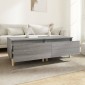 vidaXL Τραπεζάκια Σαλονιού 2 τεμ. Γκρι Sonoma 50x46x35 εκ. Επεξ. Ξύλο