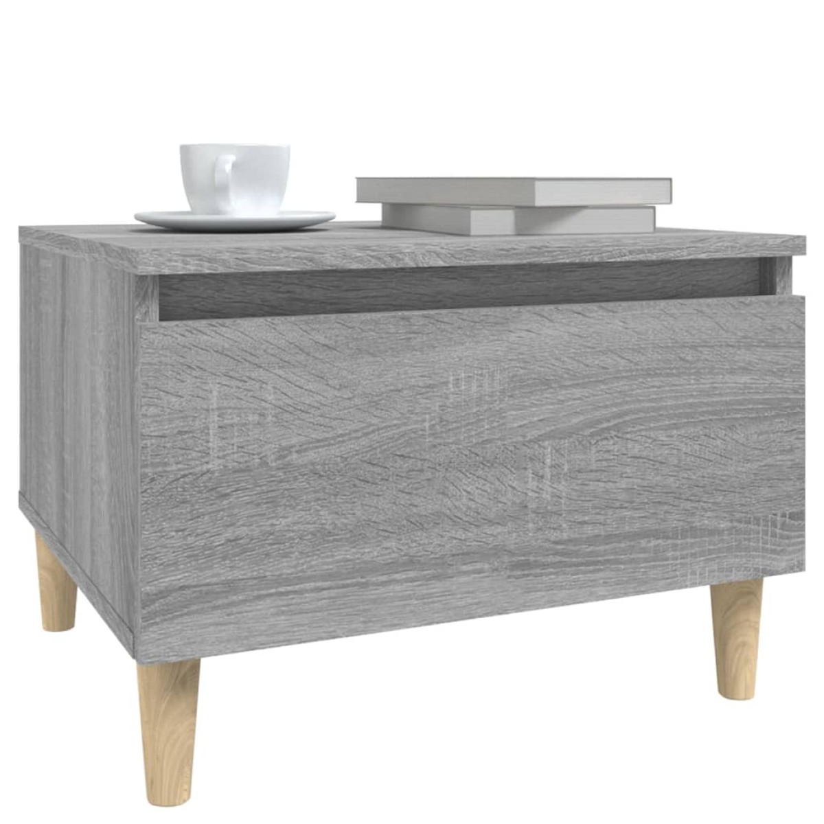 vidaXL Τραπεζάκια Σαλονιού 2 τεμ. Γκρι Sonoma 50x46x35 εκ. Επεξ. Ξύλο