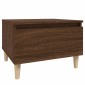 vidaXL Τραπεζάκια Σαλονιού 2 τεμ Καφέ Δρυς 50x46x35 εκ. Επεξ. Ξύλο