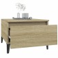 vidaXL Βοηθητικό Τραπέζι Sonoma Δρυς 50x46x35 εκ. Επεξεργασμένο Ξύλο