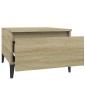 vidaXL Βοηθητικό Τραπέζι Sonoma Δρυς 50x46x35 εκ. Επεξεργασμένο Ξύλο
