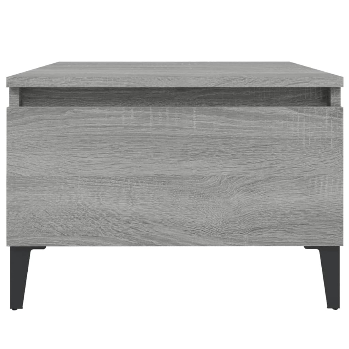 vidaXL Τραπέζι Βοηθητικό Γκρι Sonoma 50x46x35 εκ. Επεξεργασμένο Ξύλο