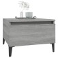 vidaXL Τραπεζάκια Σαλονιού 2 τεμ. Γκρι Sonoma 50x46x35 εκ. Επεξ. Ξύλο