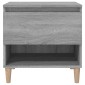 vidaXL Κομοδίνο Γκρι Sonoma 50x46x50 εκ. από Επεξεργασμένο Ξύλο
