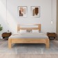 vidaXL Κομοδίνα 2 τεμ Καφέ Δρυς 50x46x50 εκ. από Επεξεργασμένο Ξύλο