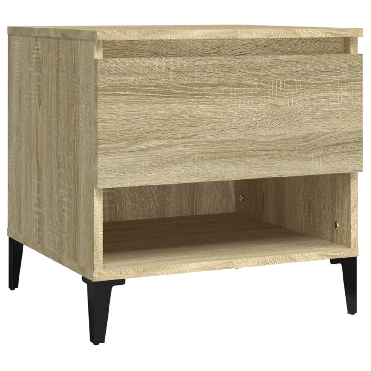 vidaXL Βοηθητικά Τραπέζια 2 τεμ. Sonoma Δρυς 50x46x50 εκ. Επεξ. Ξύλο