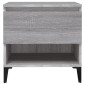 vidaXL Βοηθητικό Τραπέζι Γκρι Sonoma 50x46x50 εκ. Επεξεργασμένο Ξύλο