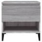 vidaXL Βοηθητικά Τραπέζια 2 τεμ. Γκρι Sonoma 50x46x50 εκ. Επεξ. Ξύλο