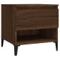 vidaXL Βοηθητικά Τραπέζια 2 τεμ. Καφέ Δρυς 50x46x50 εκ.Επεξ. Ξύλο